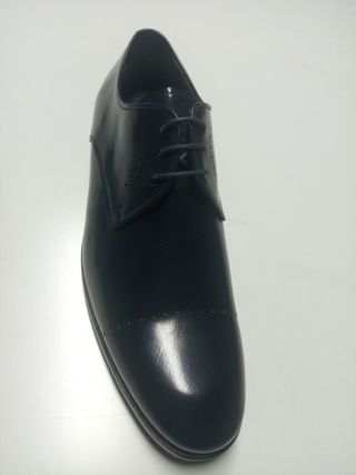 Zapatos vestir piel azul marino Talla 41-45