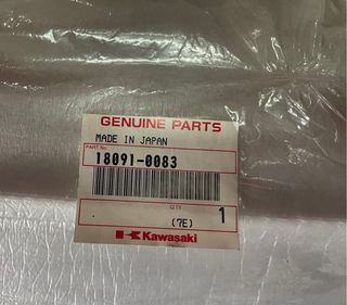 Tubo de escape Kawasaki ZZR600 derecho