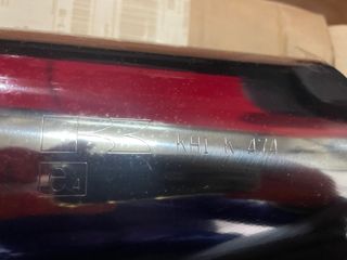 Tubo de escape Kawasaki ZZR600 derecho