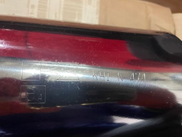 Tubo de escape Kawasaki ZZR600 derecho