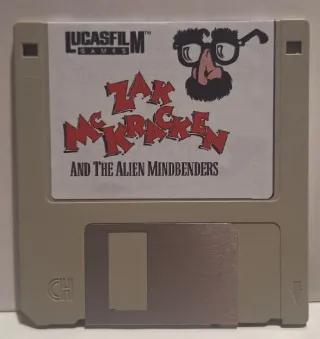Zak McKracken and the Alien Mindbenders Floppy Dis