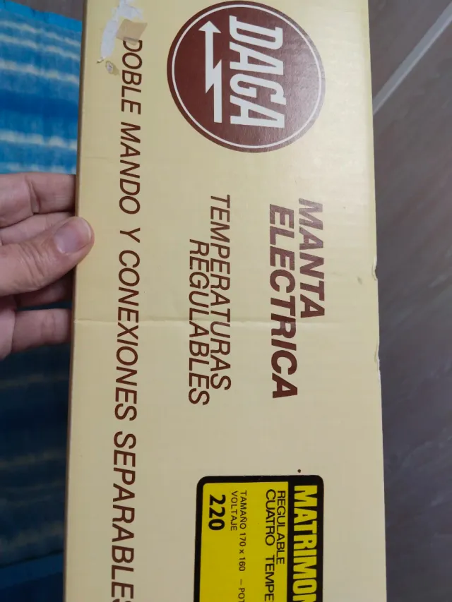 Manta Eléctrica Matrimonio Daga