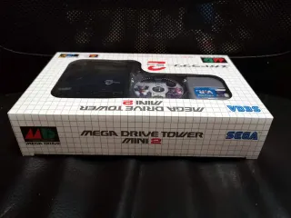 SEGA MEGA DRIVE TOWER MINI 2 MEGACD Nuovo