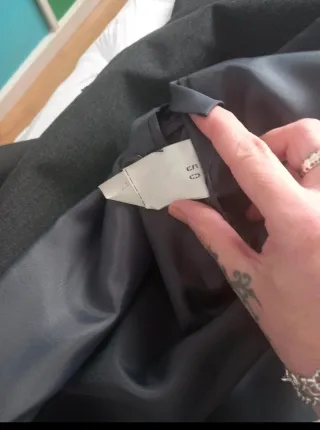 Traje de hombre gris