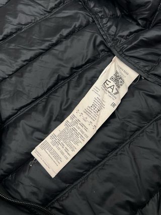 Chaqueta EA7 Emporio Armani Negra