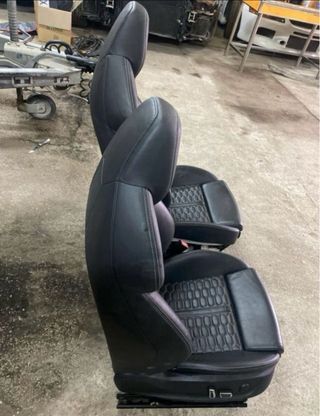 Asientos Delanteros Audi RS6 C7 Cuero Negro