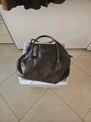 Cappotto vera pelle di renna marrone