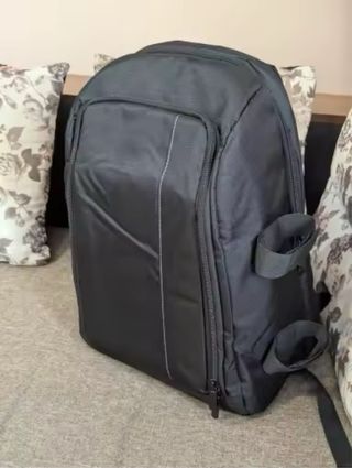 Mochila Cámara Fotográfica Negra/gris NUEVA