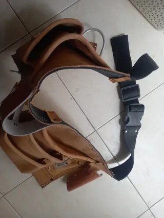 Cinturón de herramientas de cuero