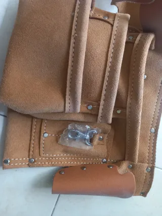 Cinturón de herramientas de cuero