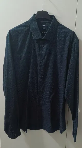 Camisa de hombre con microestampado