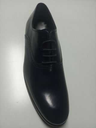 Zapatos de vestir piel azul marino talla 41-45