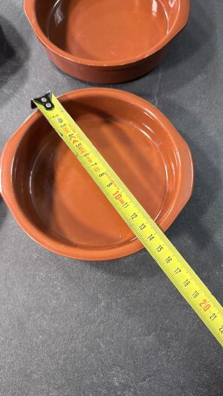 Set 4 Tegamini Terracotta