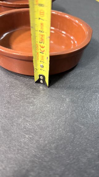 Set 4 Tegamini Terracotta