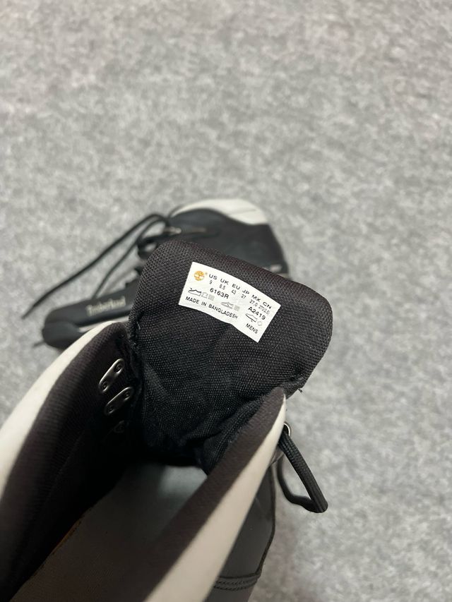 Botas Timberland Euro Hiker Cuero Negro