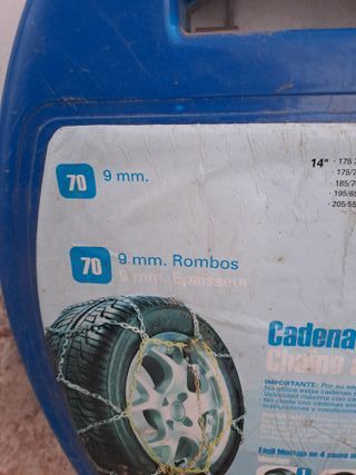 Cadenas de nieve 9mm INTERRUTA