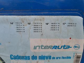 Cadenas de nieve 9mm INTERRUTA