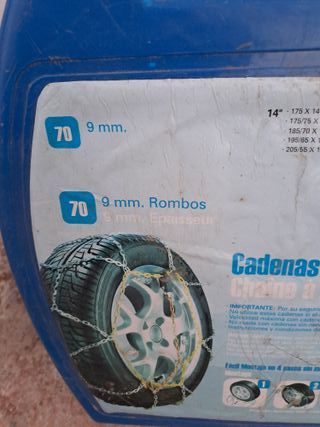 Cadenas de nieve 9mm INTERRUTA