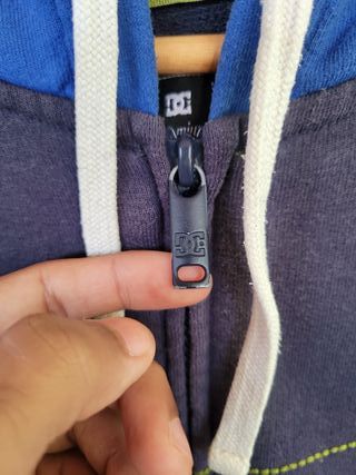 Sudadera DC Shoes con capucha y cremallera