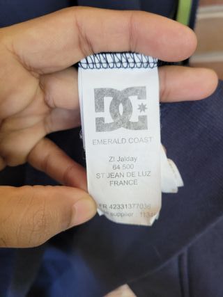 Sudadera DC Shoes con capucha y cremallera