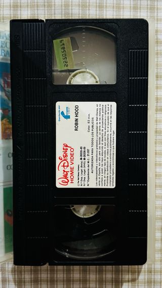 VHS DISNEY - ROBIN HOOD