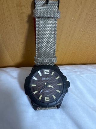 Reloj Pontina Negro y Beige