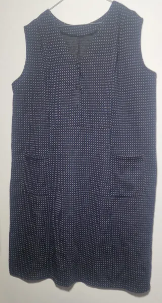 Tuniche sartoriali senza maniche, Tg XXL, lana e c