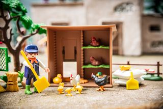 Playmobil ref. Granja Gallinero Conejeras