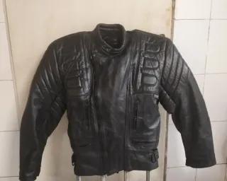 Chaqueta de cuero para moto con Thinsulate