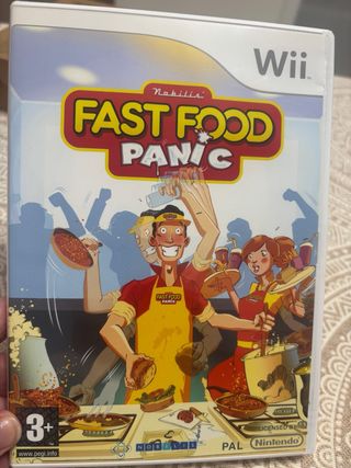Juego Fast Food Panic para Wii