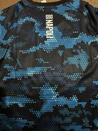 Completo calcio Napoli EA7 Coca-Cola