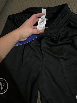 Completo calcio Napoli EA7 Coca-Cola