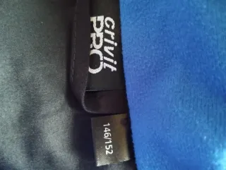 Cazadora nieve niño azul y negra