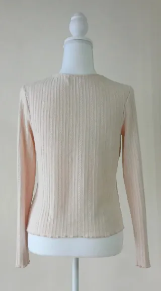 Camiseta Mango Canalé Manga Larga