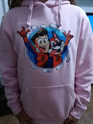 Sudadera con estampado de youtuber Arta