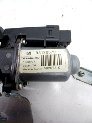 ELEVALUNAS DELANTERO DERECHO OPEL MERIVA