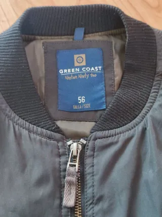 Chaqueta Boomber hombre Green Coast