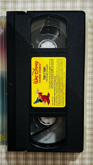 VHS DISNEY - TOD Y TOBY