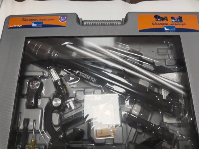 Telescopio y Microscopio Edu-And 8-14 años