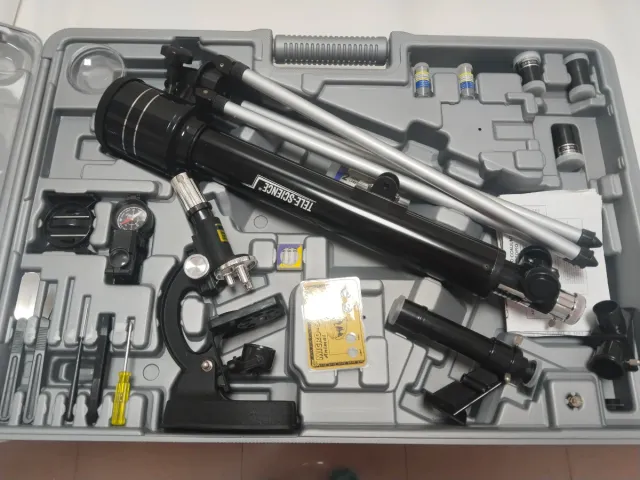 Telescopio y Microscopio Edu-And 8-14 años