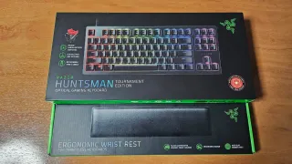 Teclado Razer Huntsman TE (TKL) + Reposamuñecas