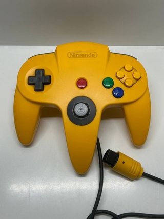 Mando Amarillo Oficial Nintendo 64