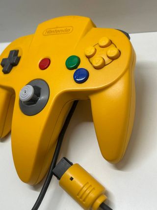 Mando Amarillo Oficial Nintendo 64