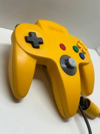 Mando Amarillo Oficial Nintendo 64