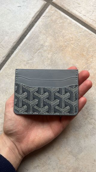 Portacarte Goyard Grigio