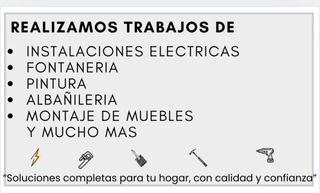 Electricista y Manitas a Domicilio