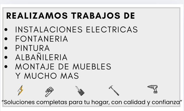 Electricista y Manitas a Domicilio
