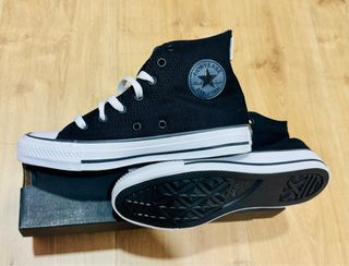 Converse All Star Lona Negra Talla 35.5