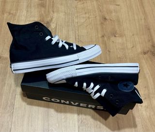 Converse All Star Lona Negra Talla 35.5