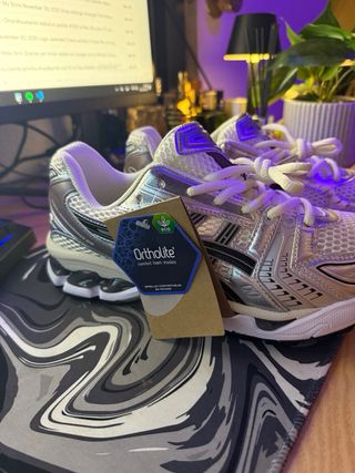 Asics Kayano 14 Plata/Blanco